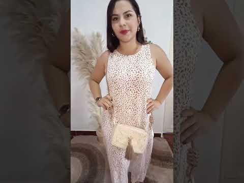 Carriel rectangulo con lazo borla beige y herraje